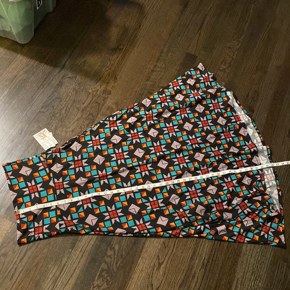 LuLaRoe Maxi Skirt XS Black Gray Patterned NEW NWT - Picture 5 of 7